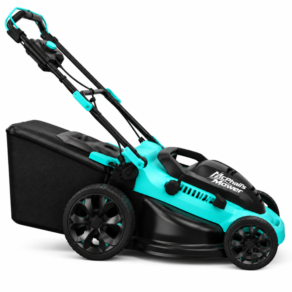 Mower with High-Capacity Grass Collector