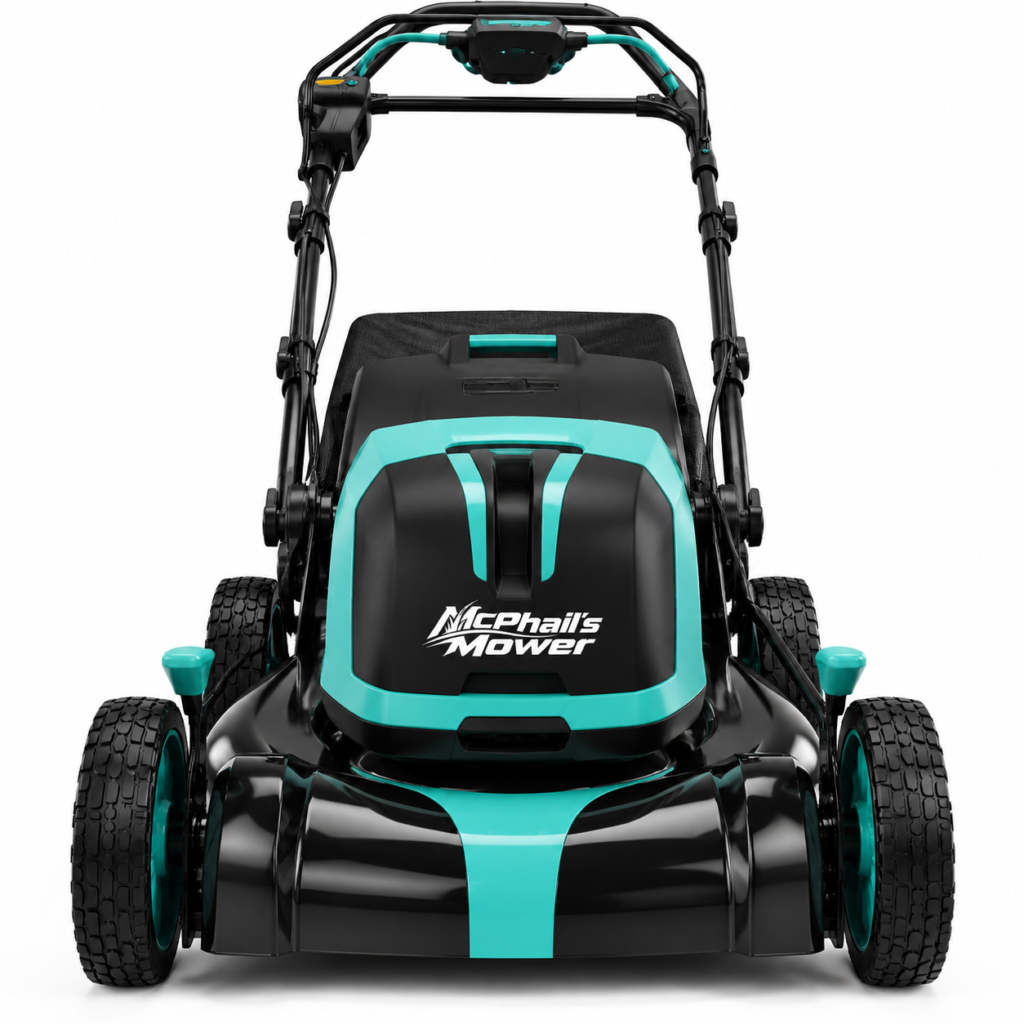 Cordless Walk-Behind Mower with Grass Collector
