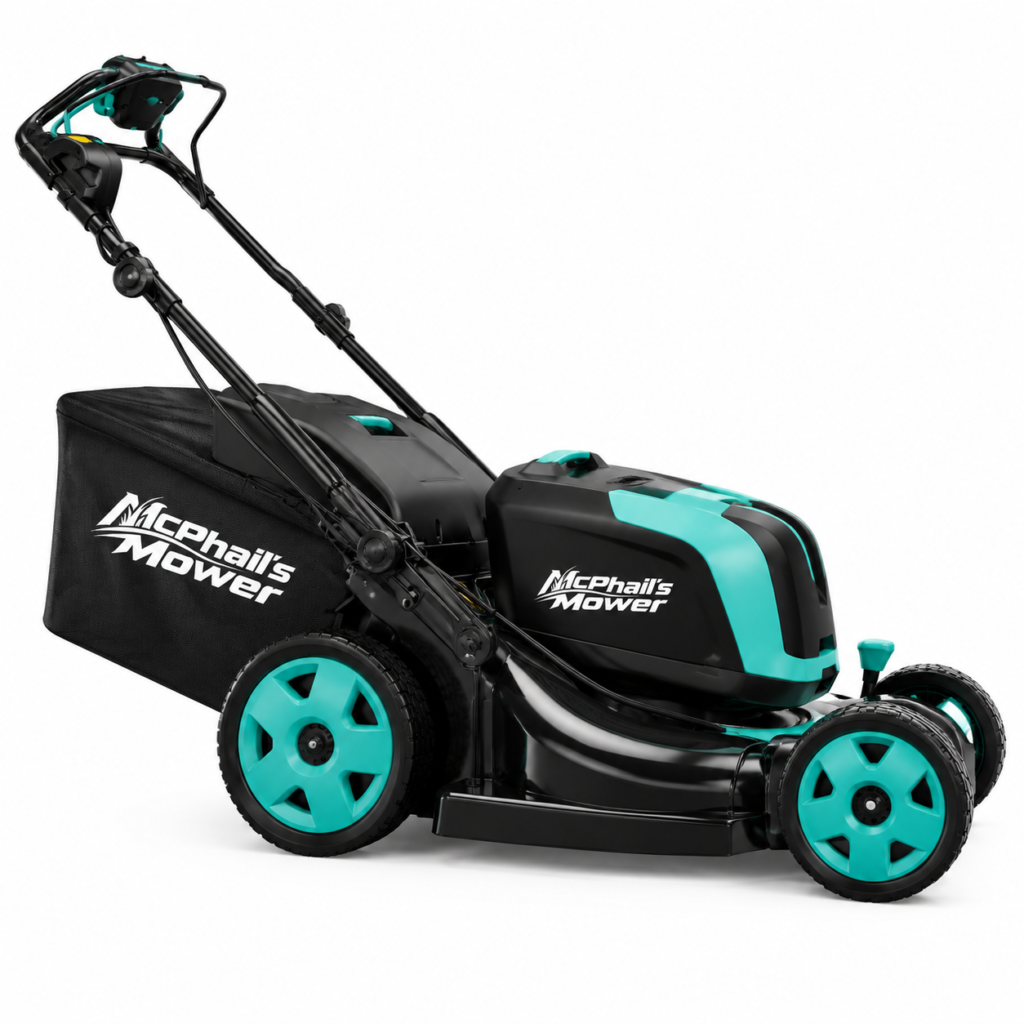 Cordless Walk-Behind Mower with Grass Collector