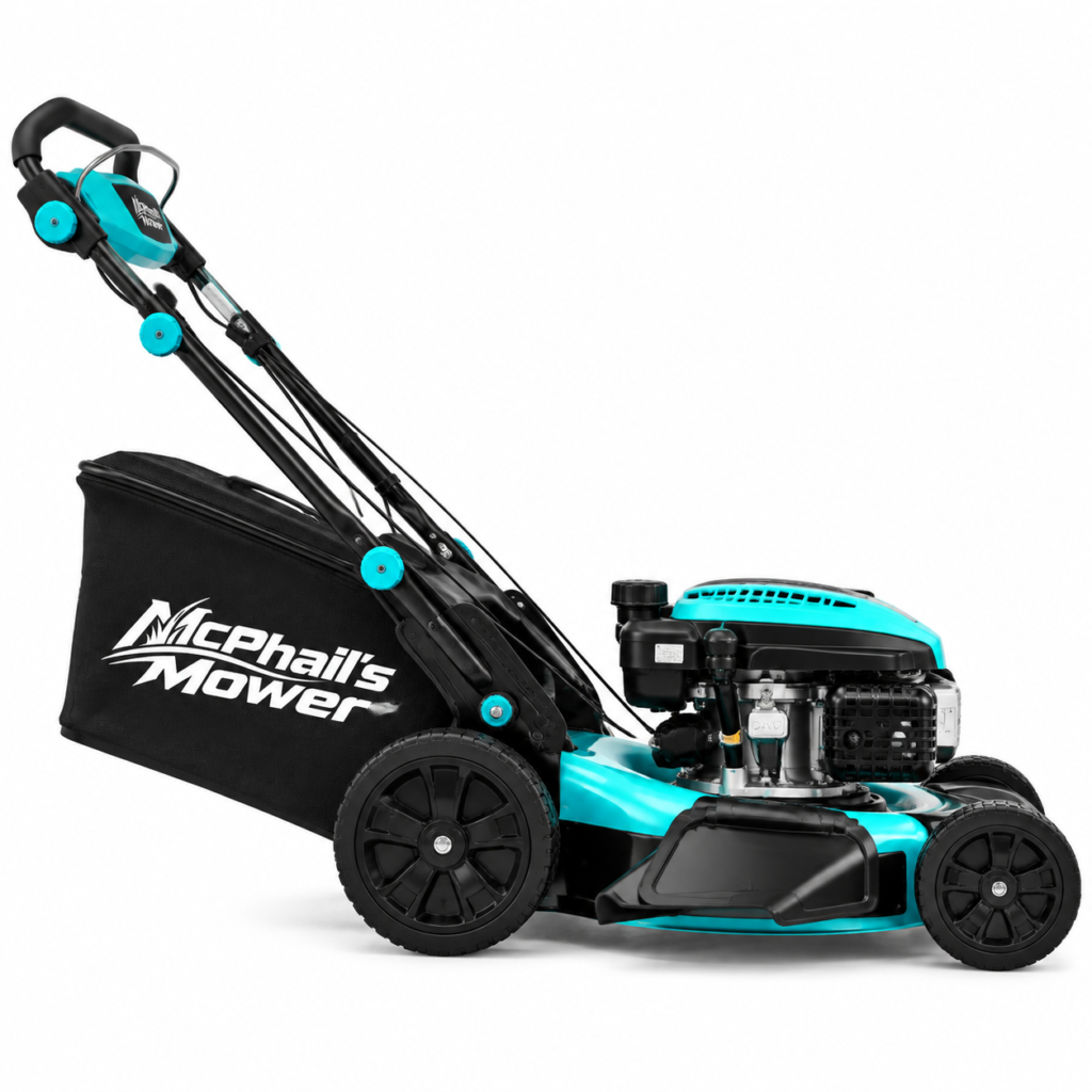 TerraDrive Gas Mower with Rear Grass Catcher